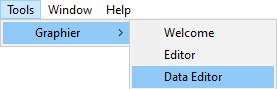 Data Editor Location